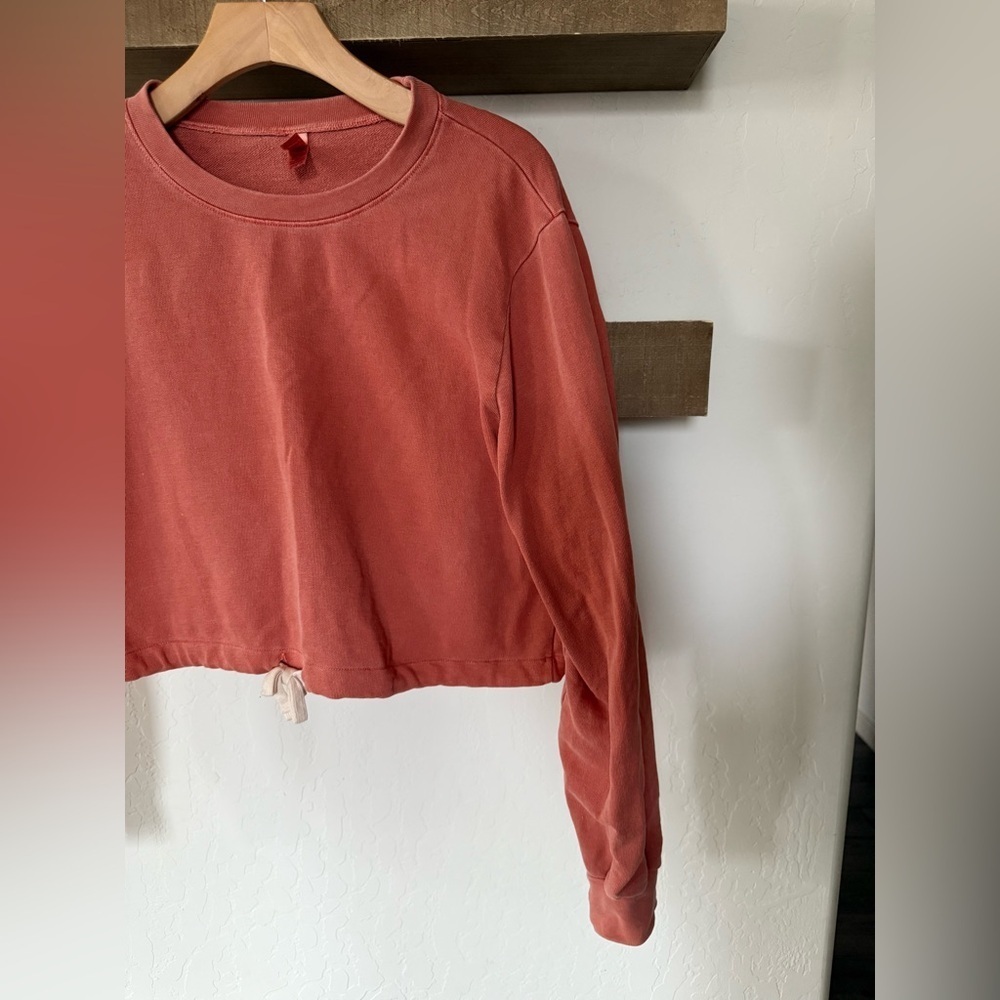 American Apparel|Terracotta Women's Cropped Sweatshirt,lightweight layer•••Med